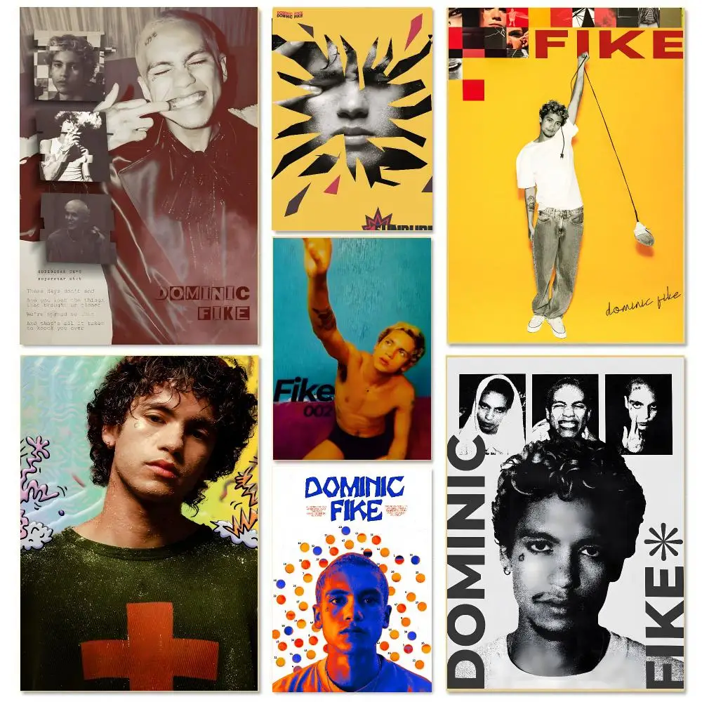 Singer D-Dominic Fike Poster HD Waterproof Aesthetic Wall For Home Decor Trendy Durable Easy To Apply Art