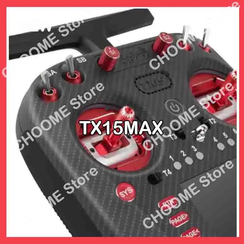 Radiomaster TX15 Max مع AG02 CNC Hall Gimbal ميكروفون جيروسكوبي مدمج 3.5 بوصة IPS شاشة تعمل باللمس وحدة تحكم راديو ExpressLRS2025