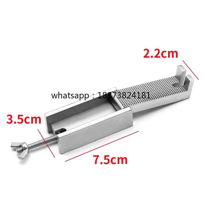 Nasal crusher Cartilage crusher Stainless steel horizontal grain crusher Cosmetic plastic surgery  fast shipping