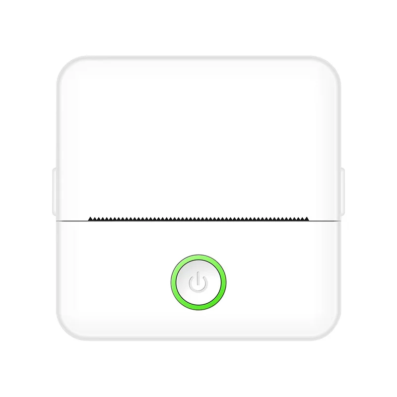 طابعة حرارية صغيرة محمولة بدون حبر صانع الملصقات طابعة جيب صغيرة للصور مجلة ملاحظات مذكرة قطع مجانية #2