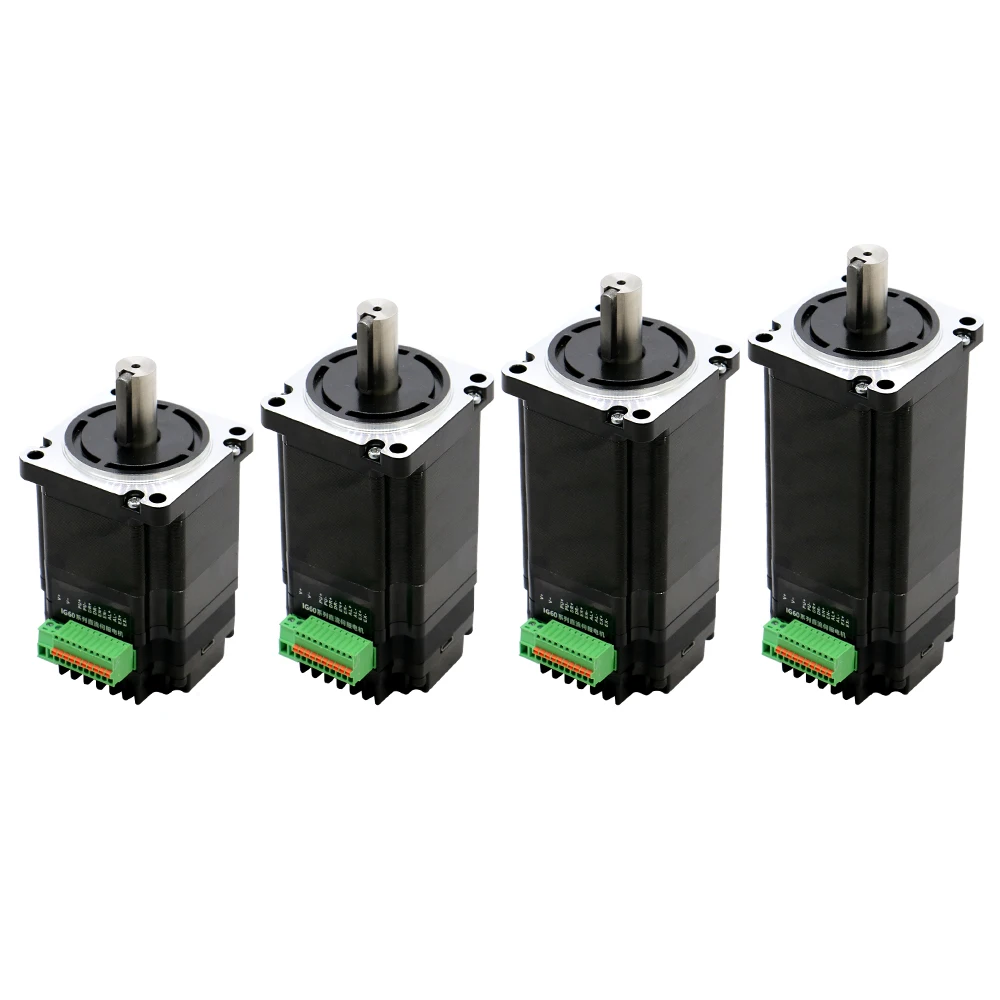 

HLTNC IG 42 57 60 50W 75W 100W 140W 180W 200W 300W 400W 3000RPM Low voltage servo integrated for Woodworking Machine