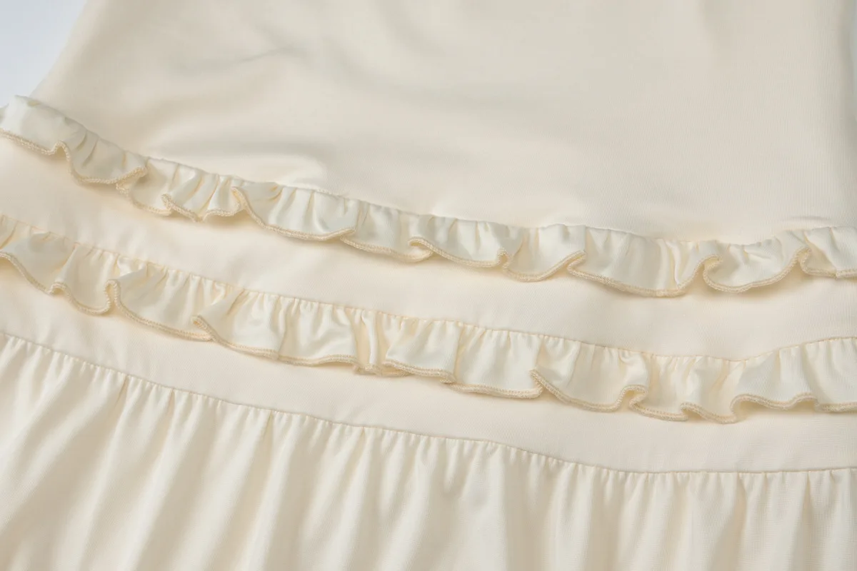 Feminino sólido babados em camadas plissado maxi vestido de festa sexy sem mangas rendas até halter sem costas a linha roupas de férias longo robe