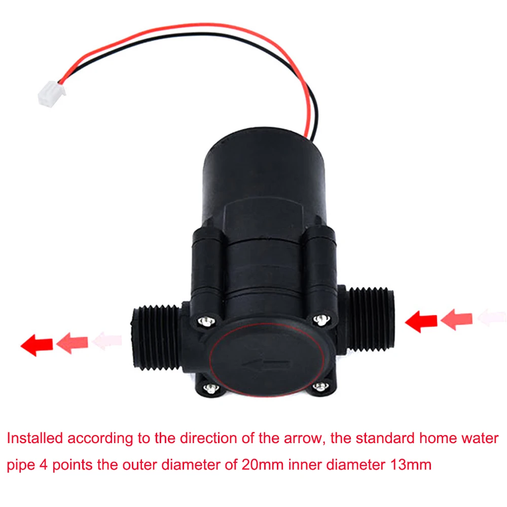 

Micro DC Hydro Generator DC0-18V 3.5W Water Flow Generator Turbine Generator Hydroelectric Tap Hydraulic DIY Generator