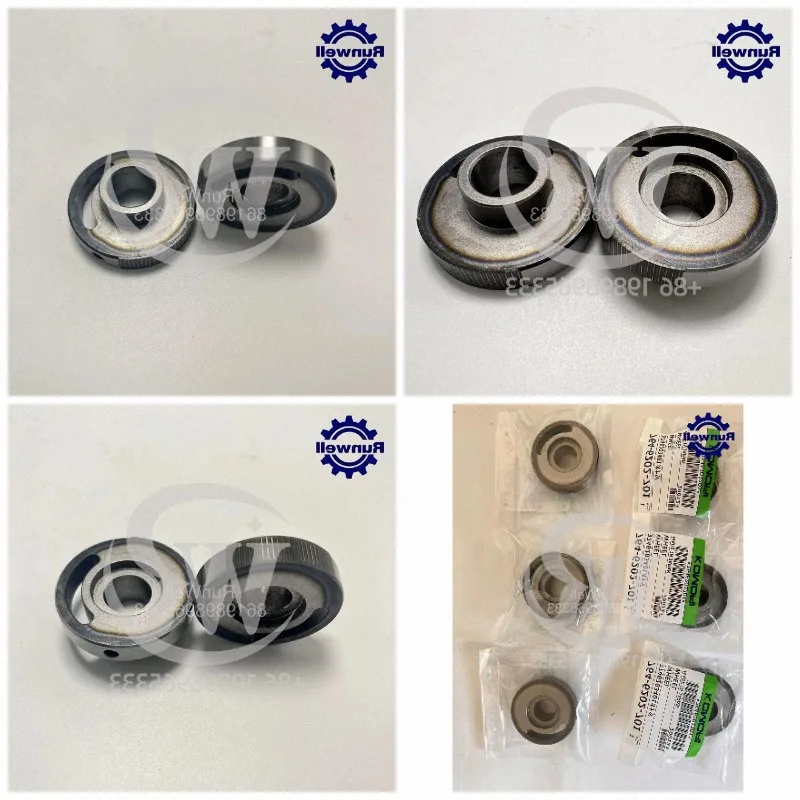 Komori Lithrone LS40 1 Pair Pull Lay Cam Parts Model Numbers 7646202701 and 7646202601 FOR Komori Lithrone 40 Spare Parts