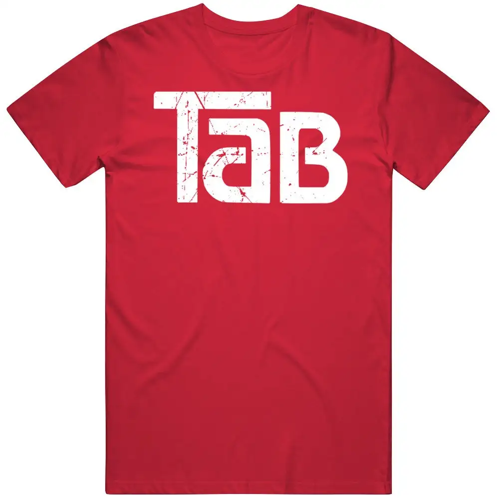 Tab Cola Retro Soft Drink Beverage Distressed T Shirt