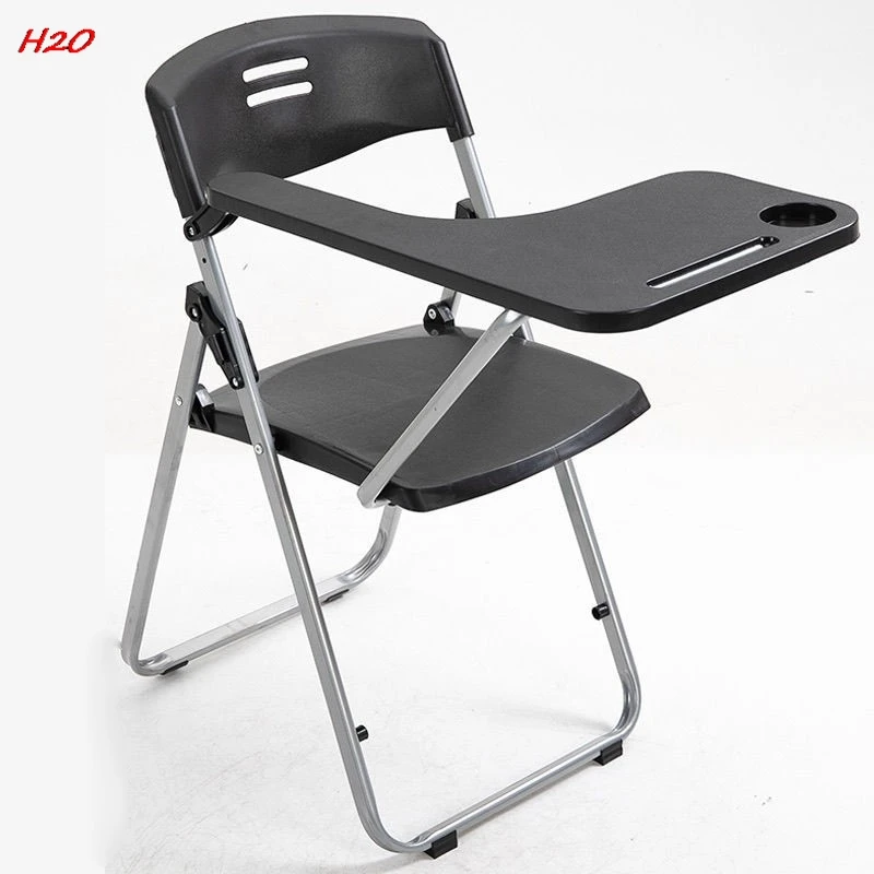 H2O Training Chair Meeting Learning Writing Chair Integrated Training Chair With Writing Board Folding Training Chair Hot New