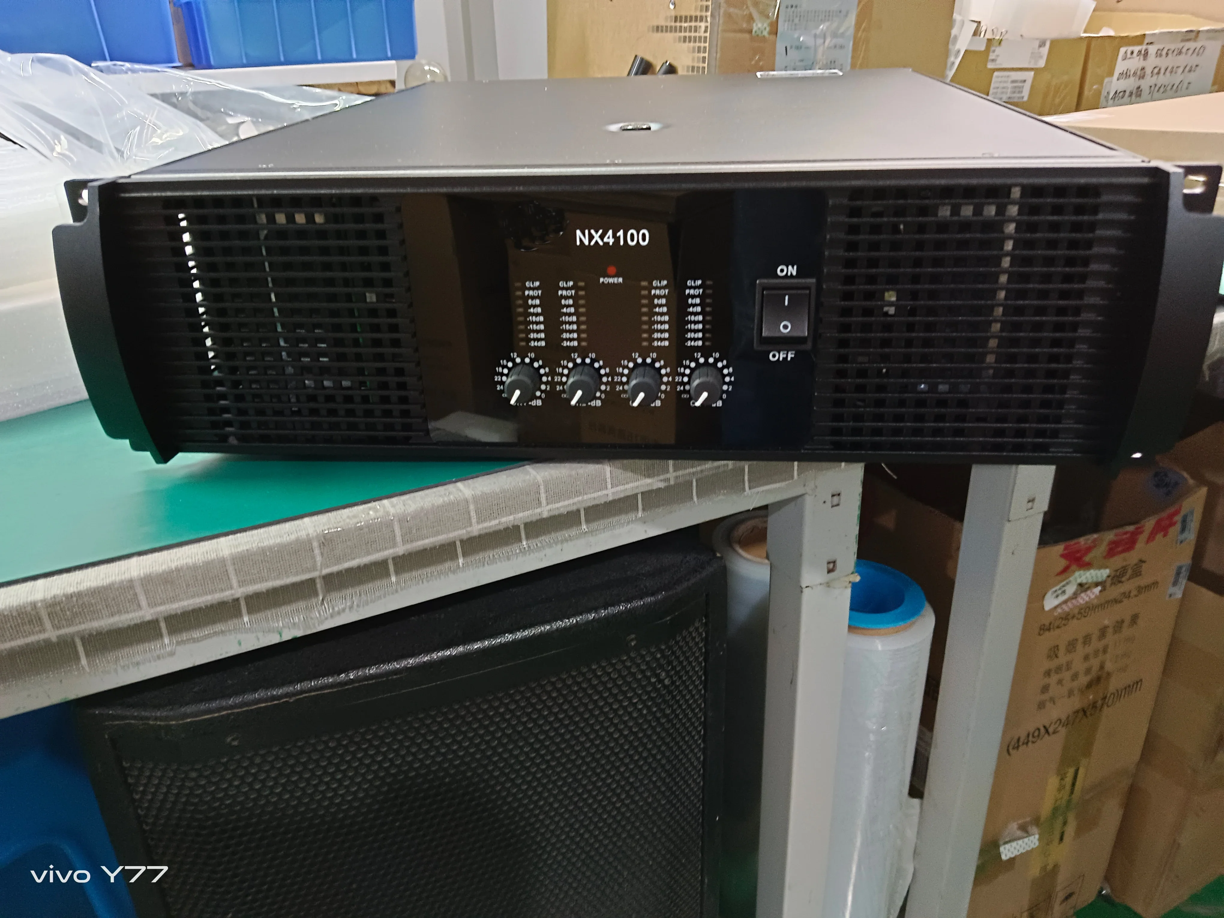 1200Watt 4  3U Class D Big  Amplifier Professional Stage Performance Hot Sale