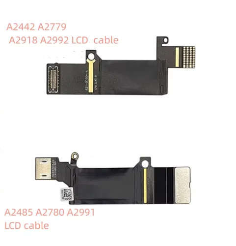 Nuevo 14 ""A2442 A2779 LCD LED LVDS pantalla Flex Cable M1 para MacBook Pro 16"" A2485 A2780 Cable LCD 821-03604-A 821-03901-A