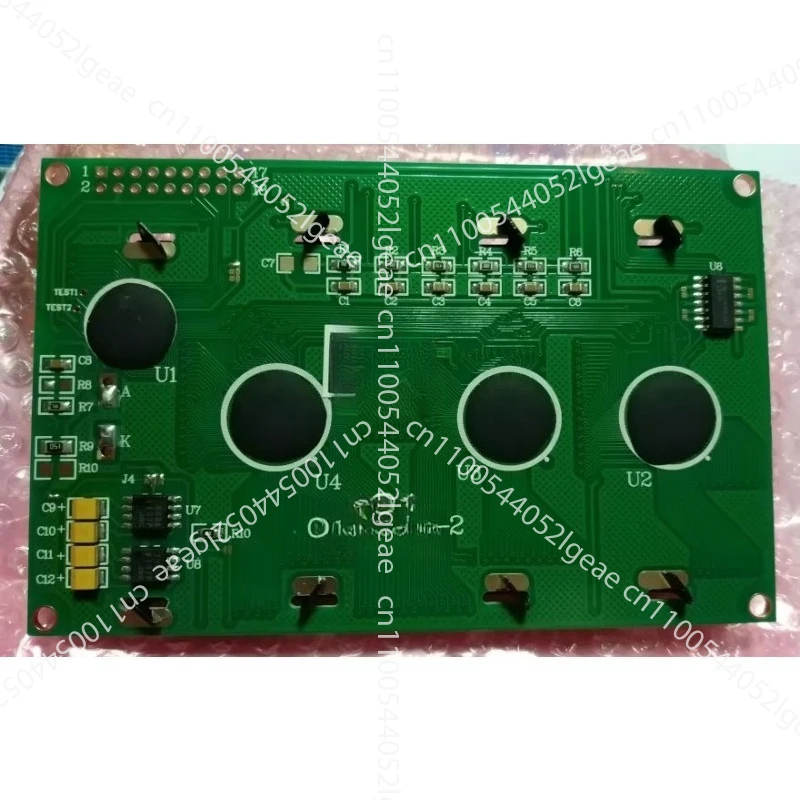

LCD screen OCMJ4X8B-2 yellow green orchid 8130 control chip with font library