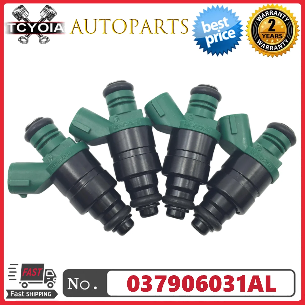 

4pcs/lot Fuel Injectors 037906031AL For Volkswagen GOLF MK4 1998-2005 BEETLE MODELS 1999-2010 AUDI A3 MODELS 1997-2003 1.6L