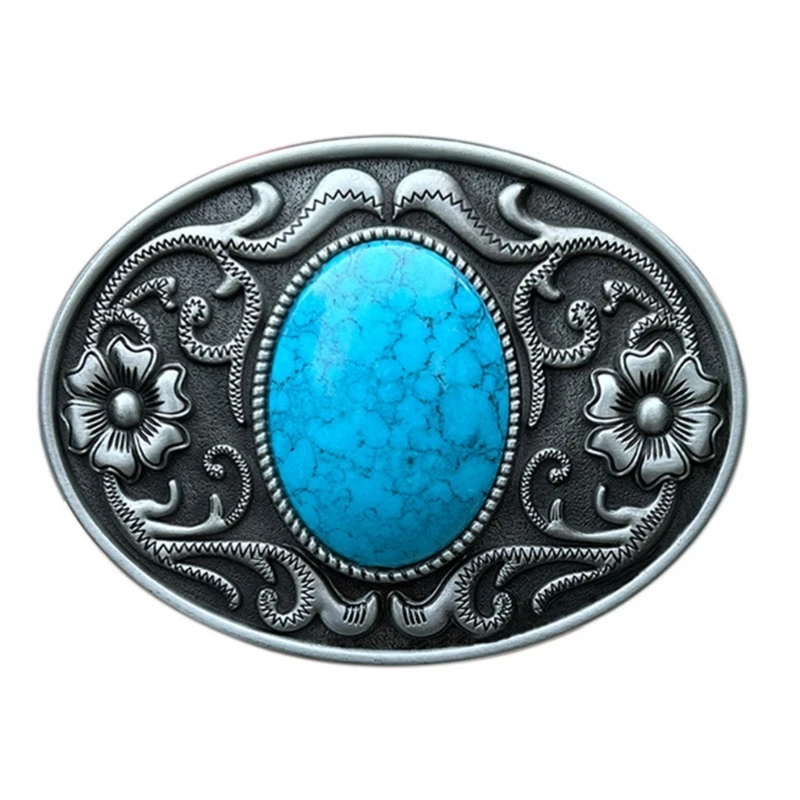 Western Cowboy Belt Buckles for Men Buckles Collection Casual Outfit