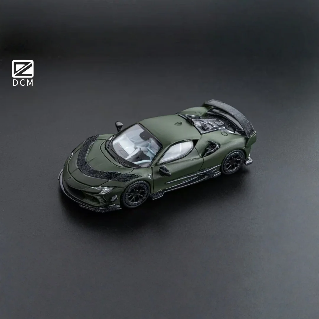 DCM 1:64 Mansory SF90 F9XX modèle de voiture en alliage convertible/haut rigide