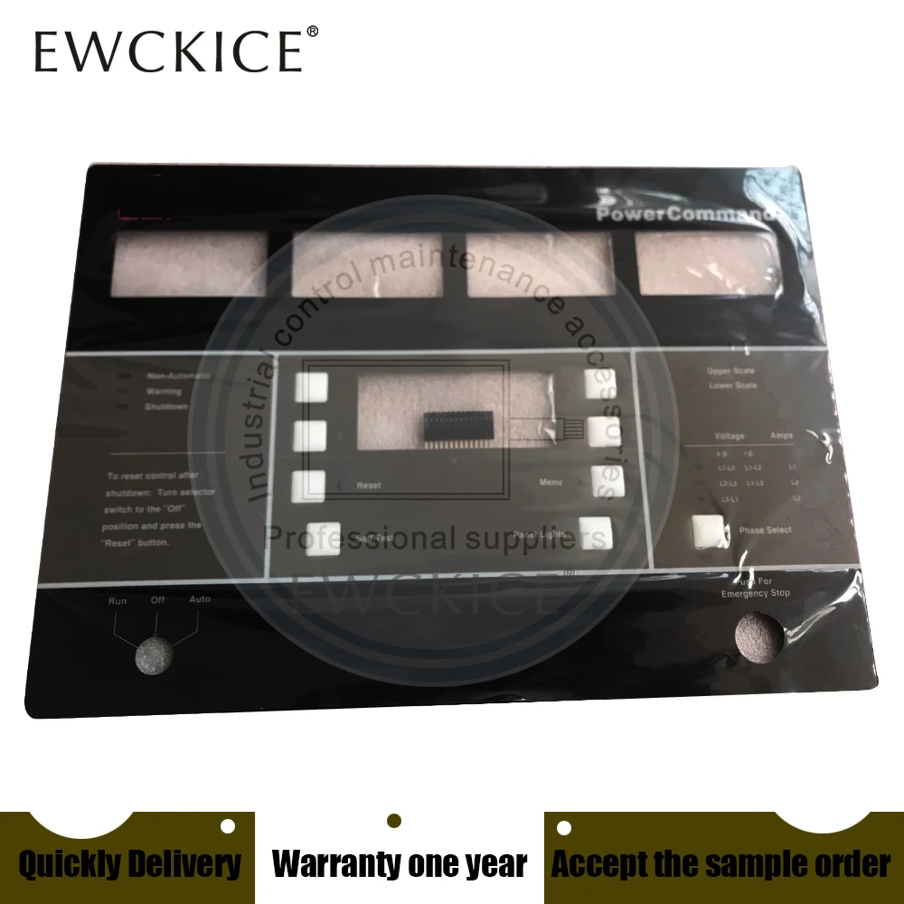 

NEW PowerCommand PPC HMI PLC Membrane Switch keypad keyboard