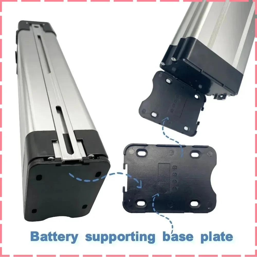 Air Express 2024 New 36V Lithium Battery Silver Fish 36v10ah20ah30ah40ah Suitable for 250-800W Universal Large Capacity Remote