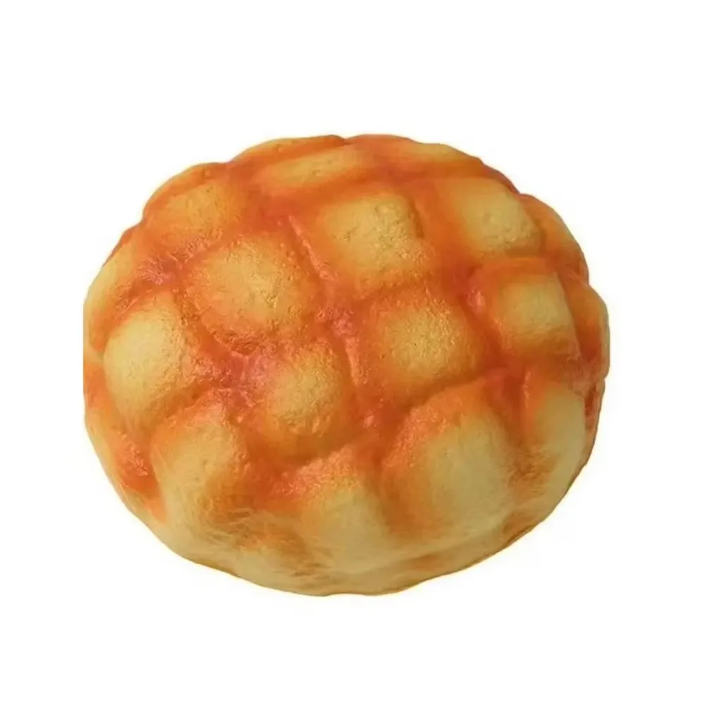 Simulated Bread Squishy Toy Prank Decoration Slow Rising Sensory Fidget Bread Soft Elastic Realistic Pineapple Bun Squishy