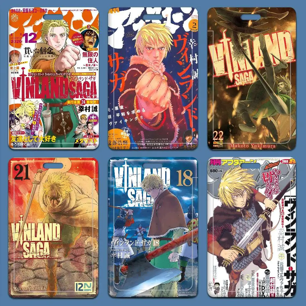 

Держатель для ID-карты/бейджа Vinland Saga (аниме/манга) унисекс, на шею, для работы, выставок, школы