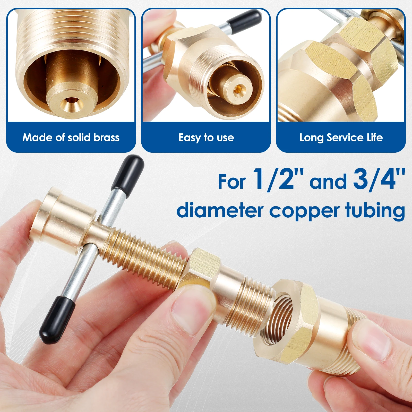 الزيتون مجتذب الثقيلة المعادن الزيتون أداة إزالة الصواميل توفير العمالة ضغط كم مجتذب أداة السباكة ل 1/2-3/4 ''الأنابيب النحاس #2