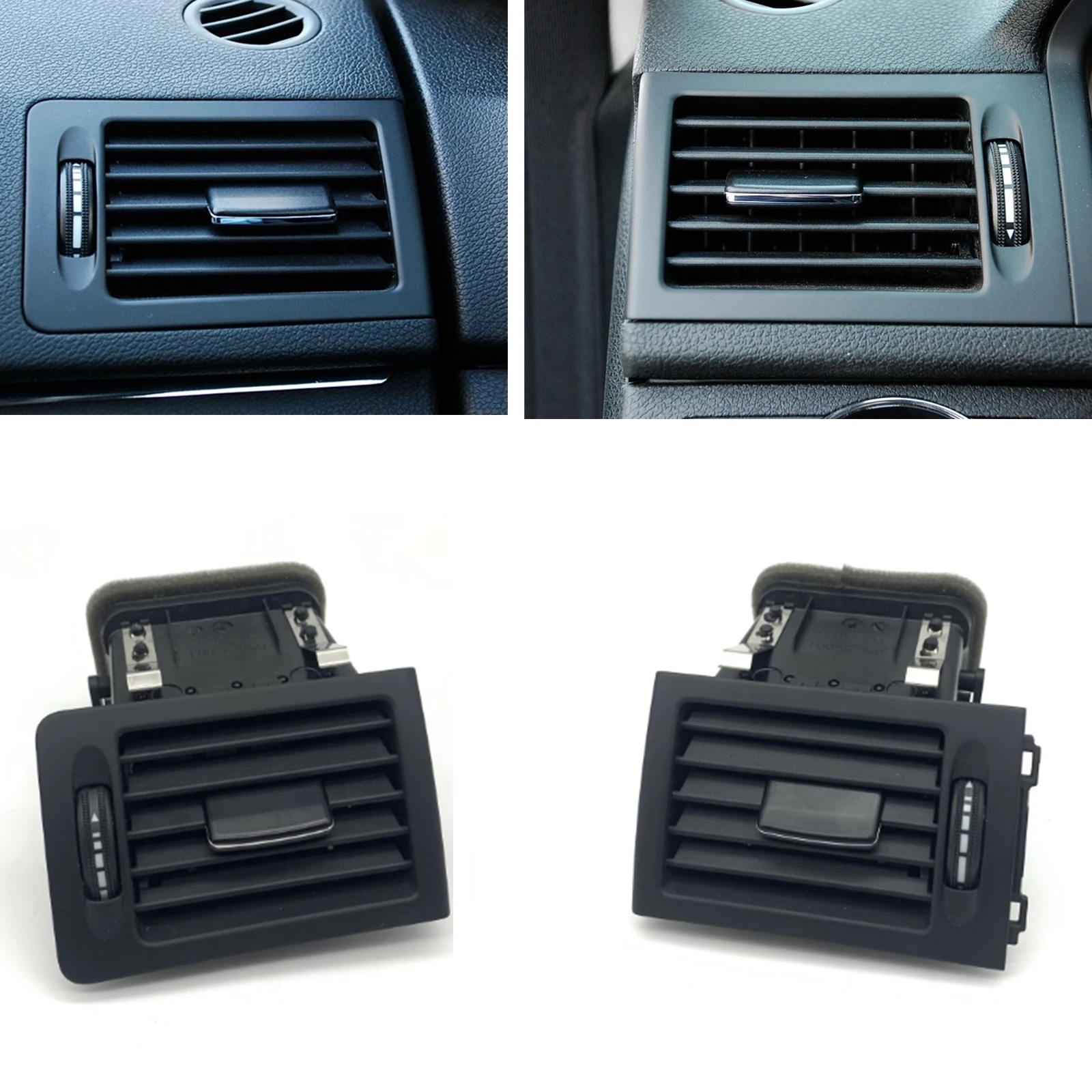 

For Mercedes Benz C Class W204 2007-2011 C180 C200 C220 C260 C300 Front Side Air Vent Outlet A/C Conditioning Grille Assembly