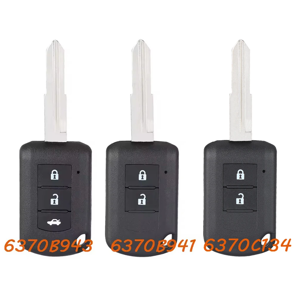 

6370C134 6370B941 6370B943 PCF7941 ID46/ID47 чип для Mitsubishi ASX Lancer Mirage Outlander Eclipse Cross дистанционный брелок 433 МГц