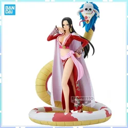 Bandai Original Banpresto Anime One Piece DXF THE GRANDLINE SERIES EXTRA Boa Hancock PVC Action Figure Model Collection Toy