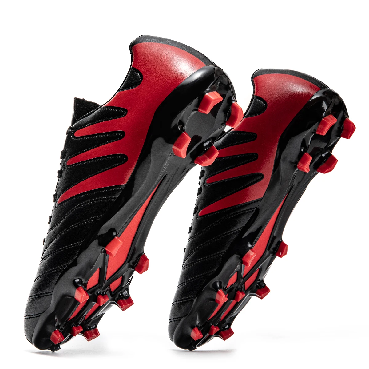 

Premium AG FG Soccer cleats PU Fabric Soft Touch Upper TPU Anti-slip Sole Reliable Quality For Training And Competition