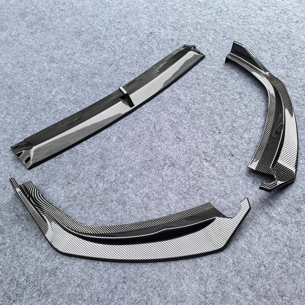 Glänzend schwarz Auto Frontschürze Lip Spoiler Air Chin Body Kit Splitter für BMW G20 3-Serie 330e 330i M340i 320i M-Sport 2023-2026 – Detail 12