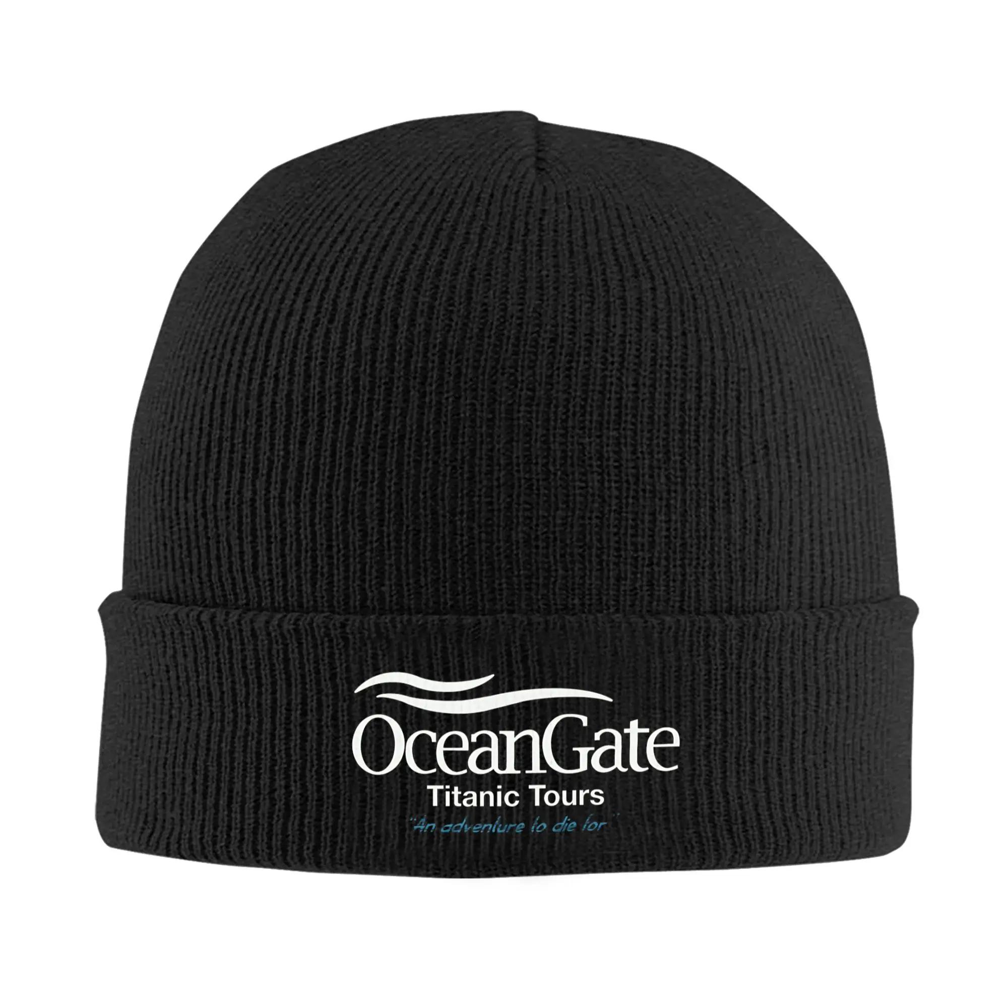 

Unisex Adult OceanGate Beanie Hats Fashion Knitting Hat Autumn Winter Kpop Caps Graphic Elastic Bonnet Hats
