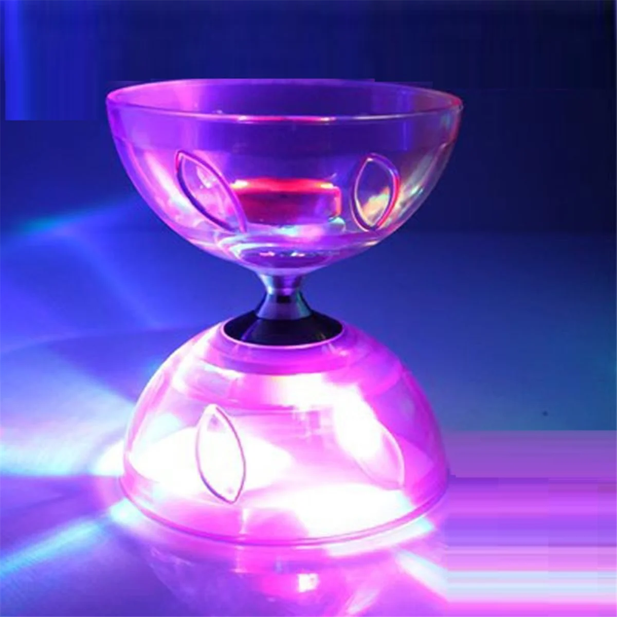 중국 Diabolo 정장 3개의 베어링 중국 Diabolo 장난감 빛나는 Diabolo 어린이가 종을 당깁니다. F