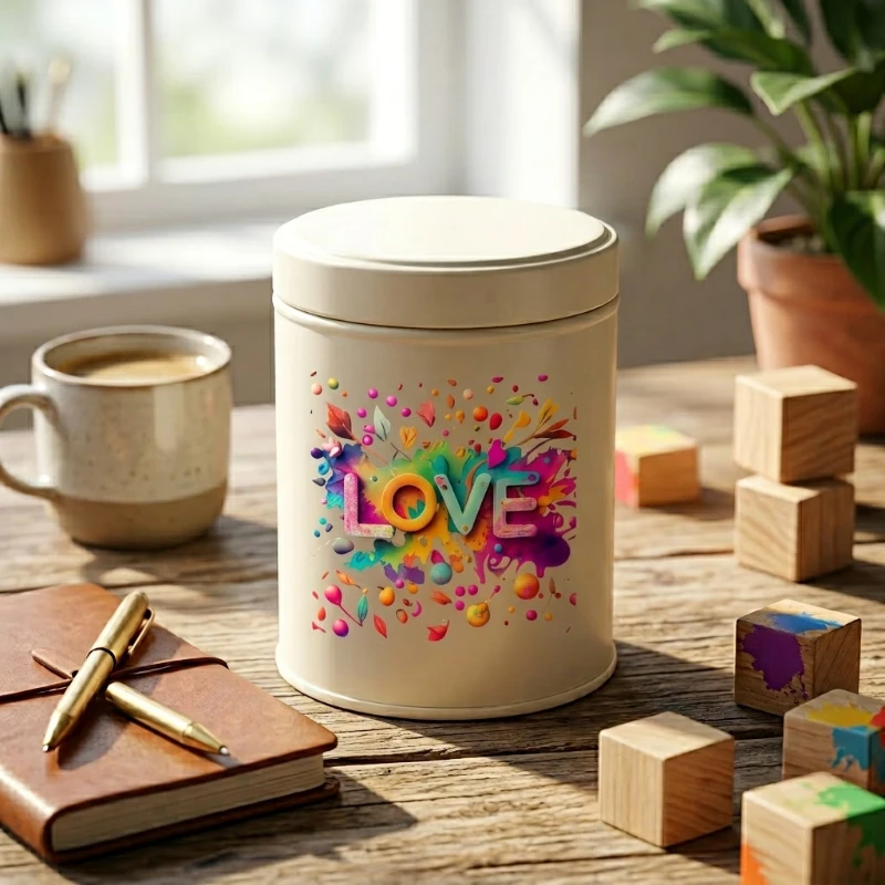 10/20/50PCS Custom UV DTF Transfer Stickers Personalized Logo Waterproof 3D Rub-On Decals for Cups Glass Bottles Plastic Metal
