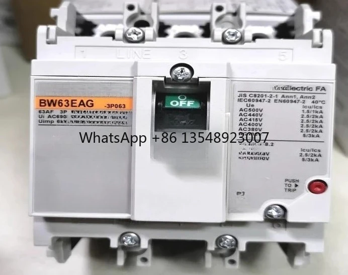 

Suitable for Molded Case Circuit Breaker Switch BW63EAG 3P 63A