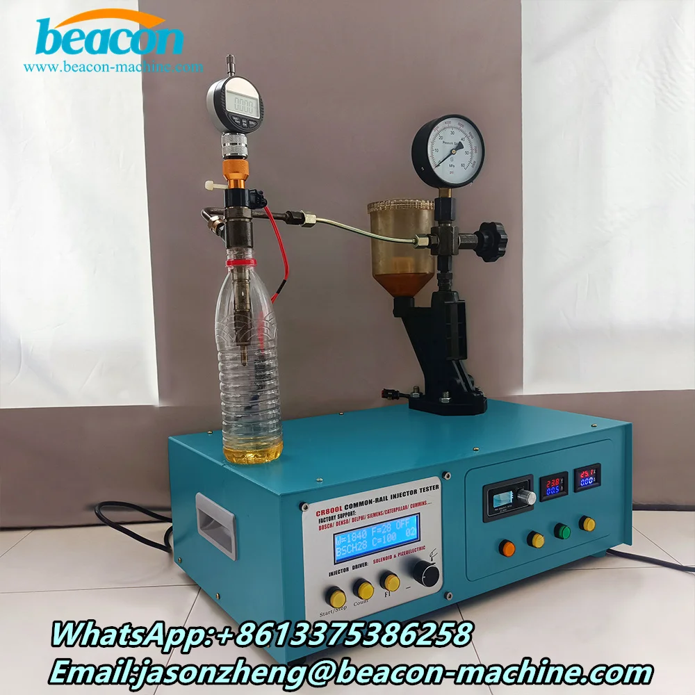 Promotion CR800L Diesel Common Rail Injector Tester With S60h Nozzle Tester