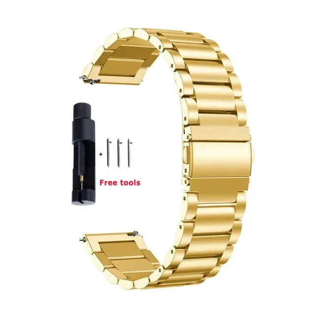 14 16 18 20 22 24 mm Schnellverschluss-Uhrenarmband aus Edelstahl und Milanese-Uhrenarmband als Ersatz für universelles wasserdichtes Uhrenarmband