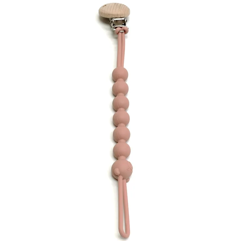1/9PCS Baby Ein Schnuller Kette Baby Schnuller Lanyard Food Grade Silikon Zahnen Beißring Anti Verloren Schnuller anti Drop Kette – Detail 14