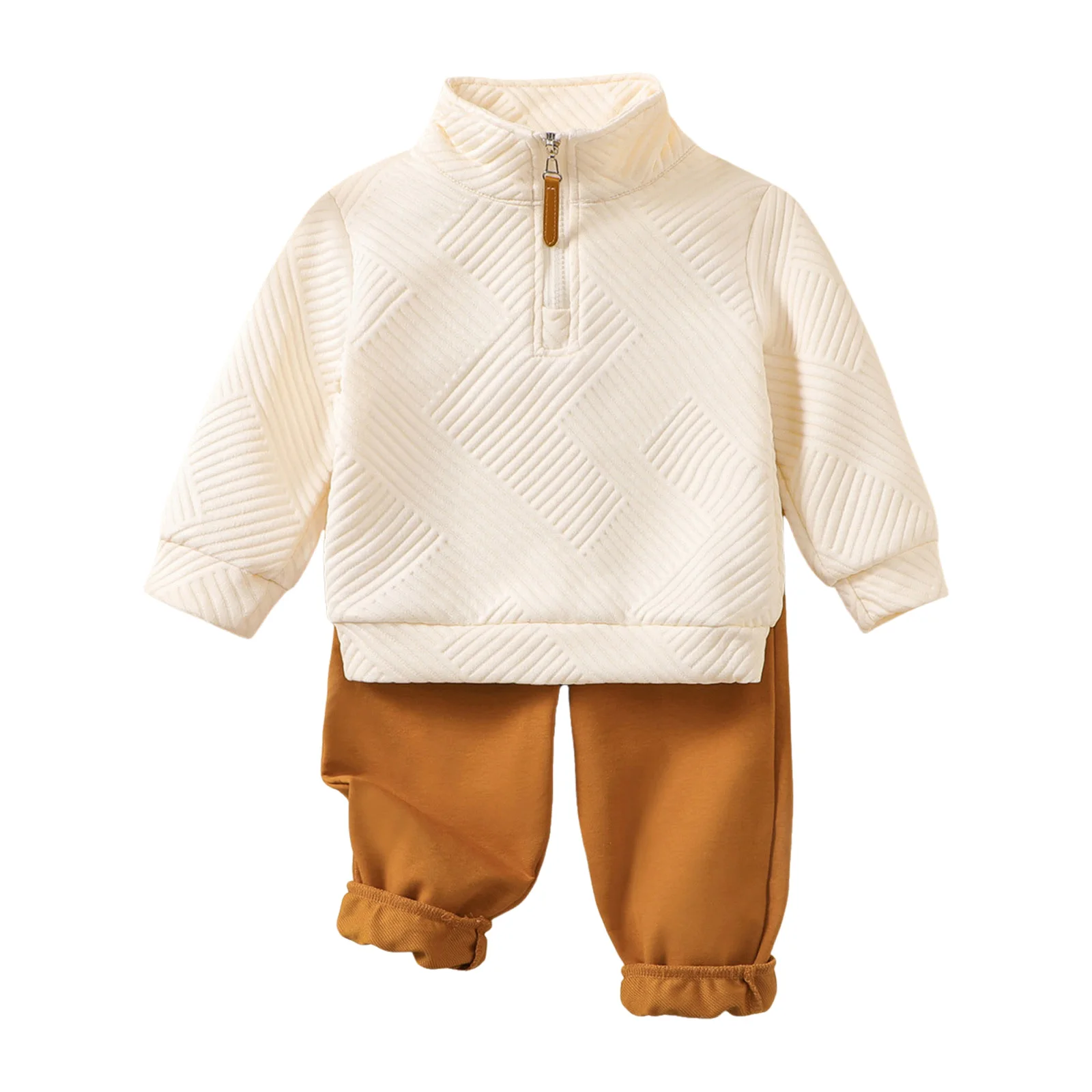 

Baby Boy Sweatshirt Boys Long Sleeved Trousers Suit Comfortable Warm Fashionable Casual Sweater Boy Suit Boys 12months