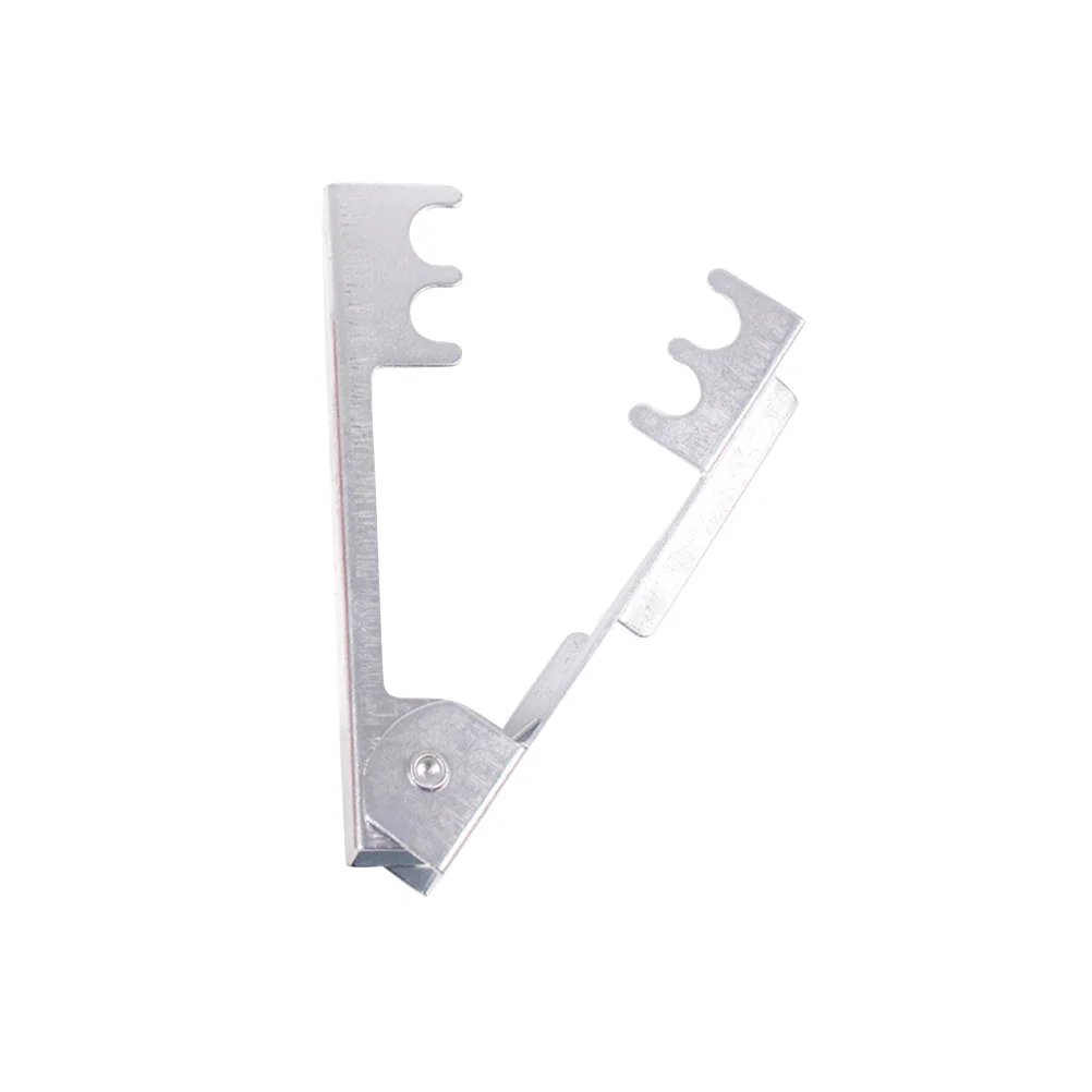 كماشة شوكة الورد أداة حديقة فضية أداة تجريد أوراق الشجر خفيفة الوزن أداة تشذيب المزارع للحاويات البستنة الخفيفة #3