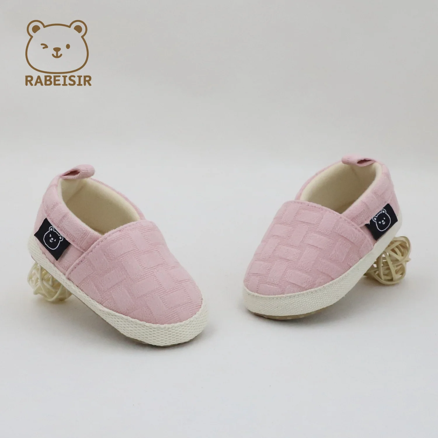 أحذية قماشية للأطفال للربيع والصيف للأطفال من سن 0 إلى 1 ونصف، بنعل ناعم ومريحة للخطوة #3
