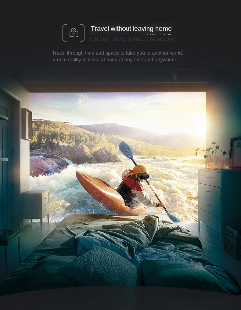 Original SC Ai06 2G+16G Smart AR Glasses 2K HD Screen Augmented Reality Support WIFI Bluetooth Operating System VR Glasses