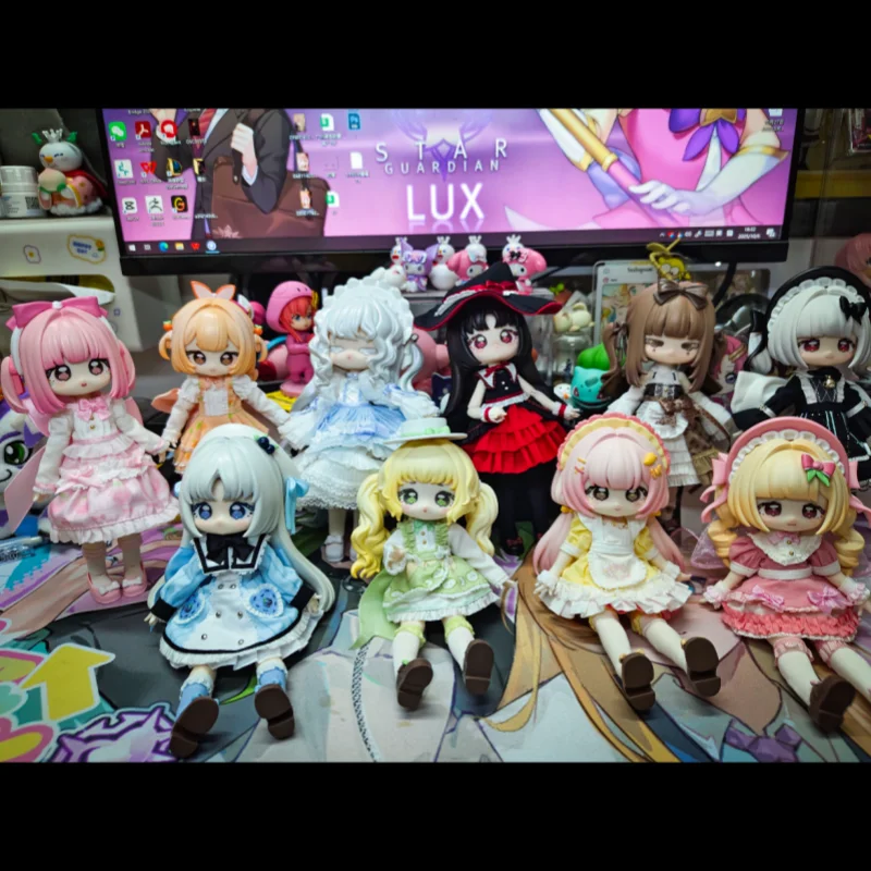 In Voorraad Suiker Index 100% Elektronische Huisdier Bjd 1/12 Blind Box Gezamenlijke Beweegbare Pop Ornament Collectie Trendy Speelgoed Gift Modus Pop