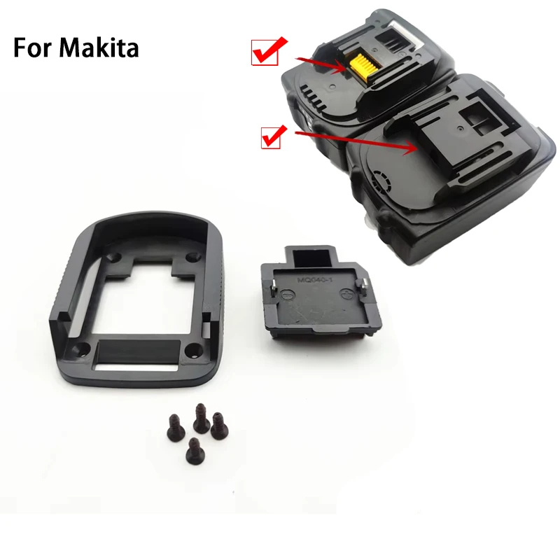 

1/set Connector Terminal Block Replacement Battery Connector for Makita Li-ion Battery Adapter Connector Socket Electric Tool