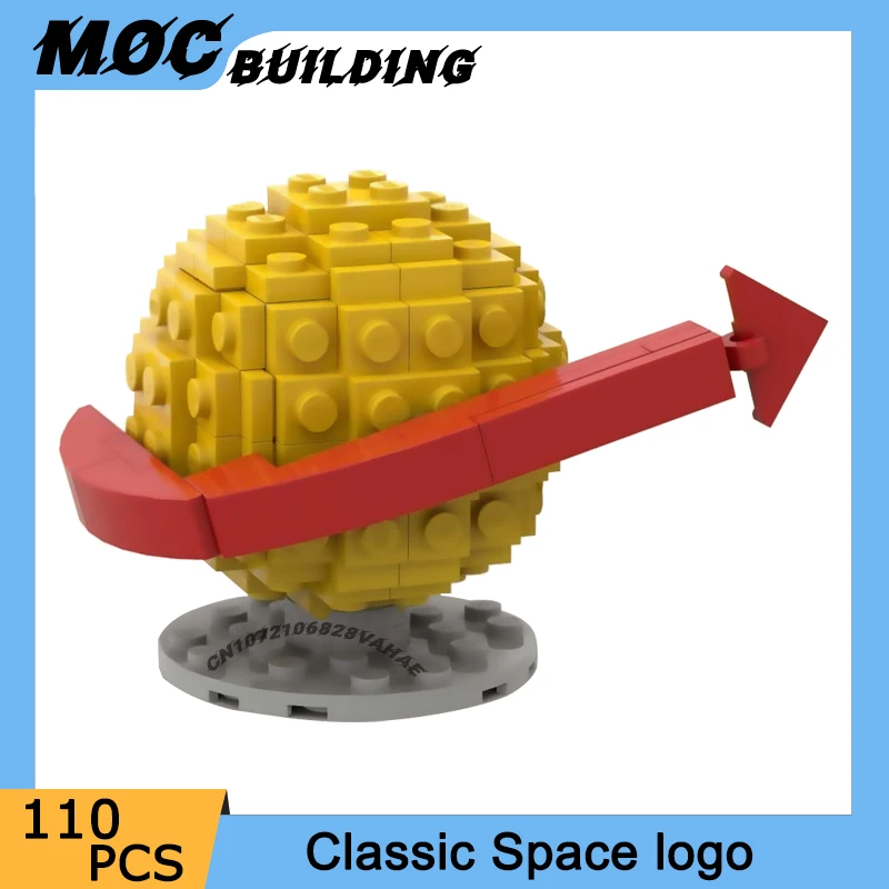 

Конструктор MOC: Классическая космическая графическая модель, набор для самостоятельной сборки, креативные украшения, игрушки, коллекционные предметы, подарки для хобби и декора
