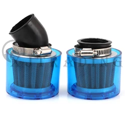 Motorcycle 35/38/42/45/48-50mm Bend Elbow/Stright WaterProof Air Filter Cleaner For 50cc-250cc ATV Pit Dirt Bike Motorbike parts