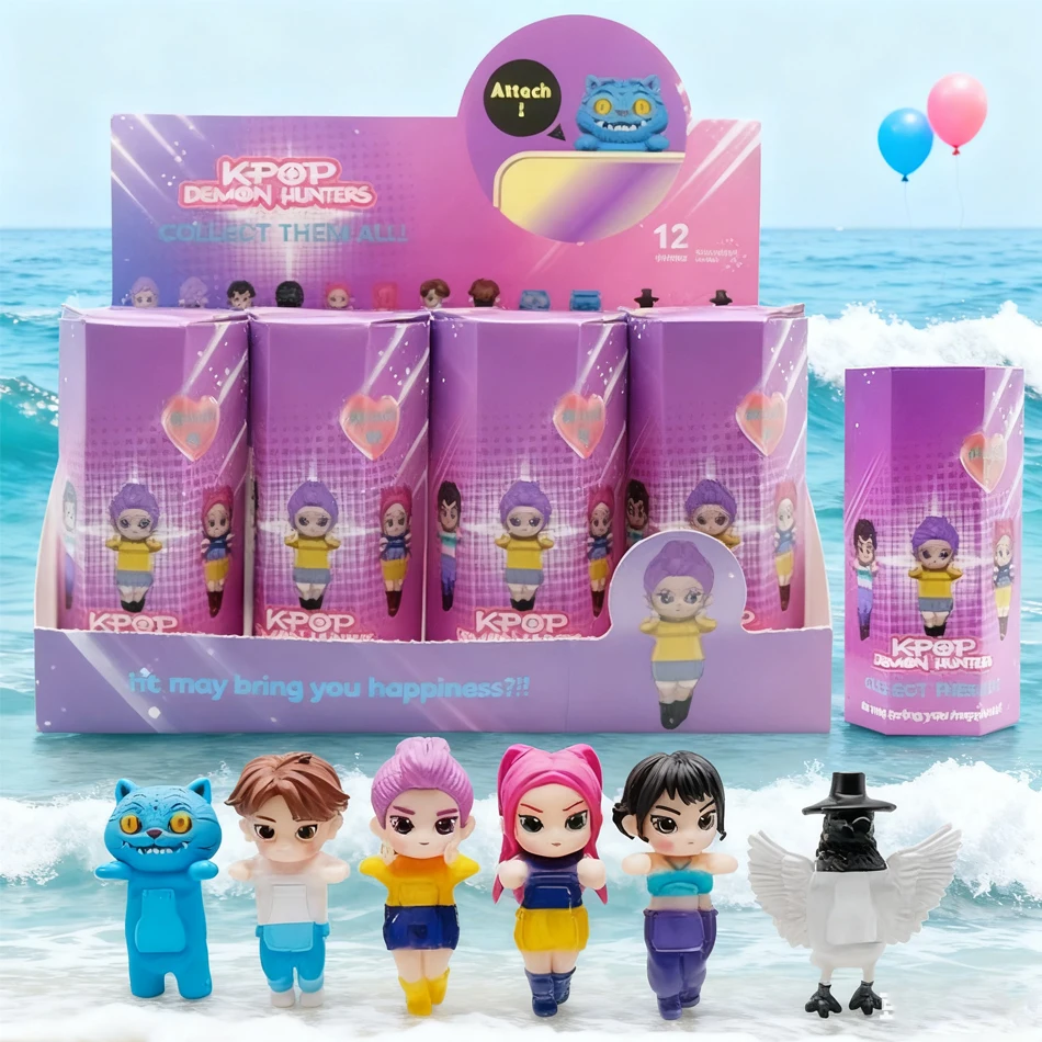 Caja ciega del diablo de cazadores de demonios Kpop, Saja, figura de Anime coleccionable, fiesta infantil, Cosplay, juegos, decoración de dibujos animados, regalo de Navidad, 2026