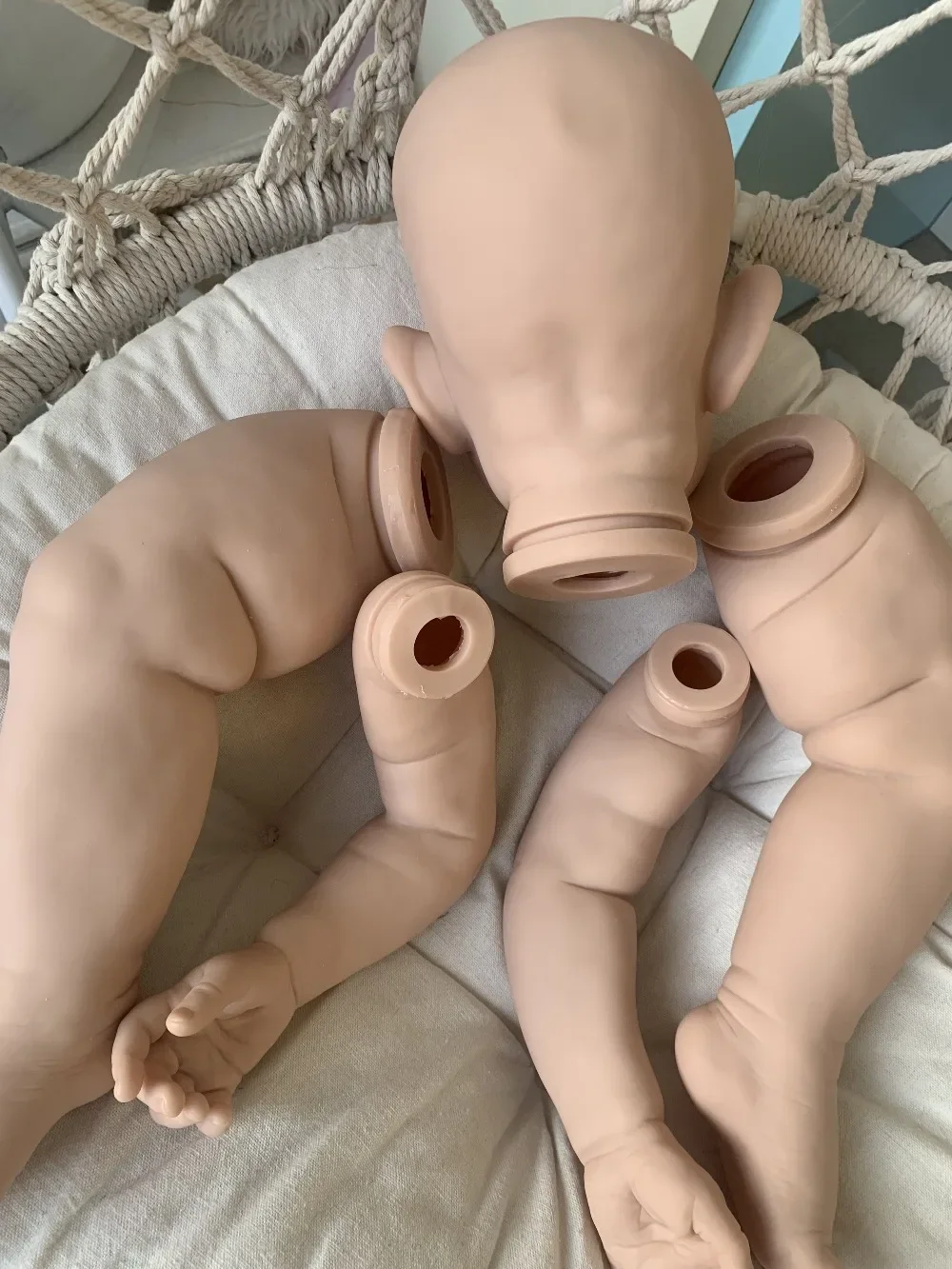 DLS 20/29Inch Reborn Doll Kit Huge Baby Kit Reborn Liam Soft Touch Unpainted Unfinished Doll Blank Parts