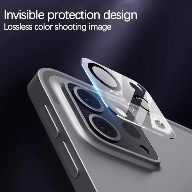 3-1Pcs Tablet Camera Lens Screen Protector for IPad Pro 2024 Anti-Scratch Tempered Glass Lens Cover Film for IPad Pro 11/13 Inch
