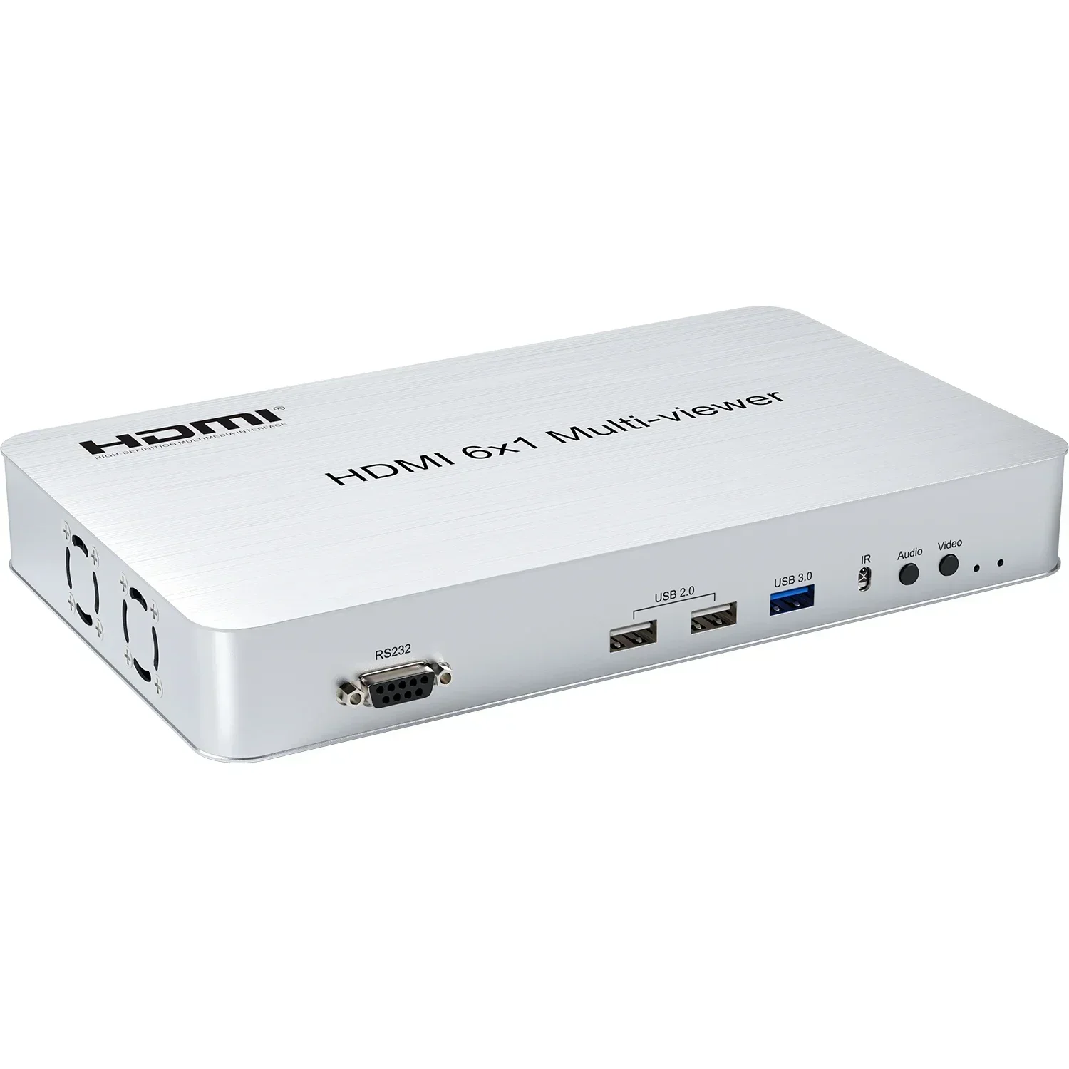 4K 60hz 1080p 6x1 HDMI Multiviewer 2 3 4 5 6 متعدد الشاشات الفاصل 4x1 رباعية متعددة المشاهد سلس التبديل USB للوحة مفاتيح الماوس