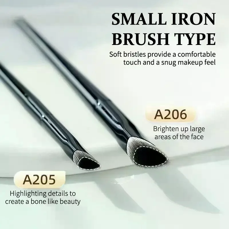 Professional Foundation Brush Triangular Brush Head Liquid Foundation Shadow Concealer Brush Women Face Base Makeup Beauty Tools