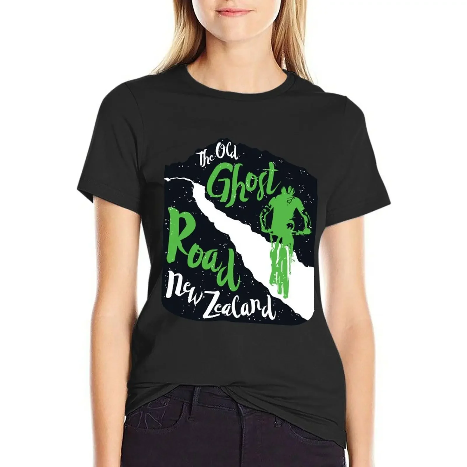 

Old Ghost Road - New Zealand T-shirt plus size tops vintage clothes anime clothes t-shirts for Women graphic tees funny