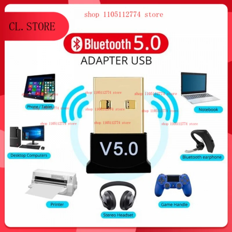 Mini USB Bluetooth Adapter Donlge for CSR Receiver for Windows 10/8/7/XP 5.0 4.0 2.0