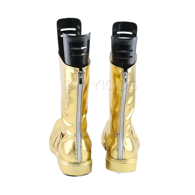 Anime Sword Art Online Alicization Alice Synthesis Thirty Cosplay Schoenen SAO Alice Laarzen Rits PU Leer Halloween Party Schoenen