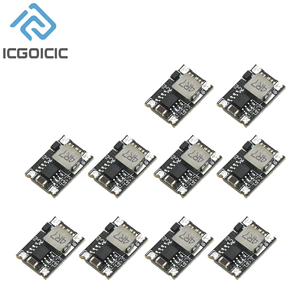 10pcs DC-DC 3A Mini Step-down Module Onboard Power Supply 6V9V12V-30V To 3.3V/5V/9V/12V Output